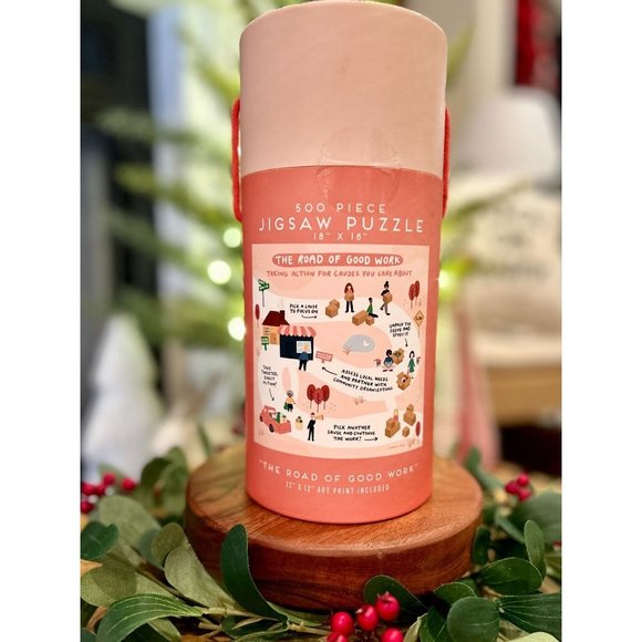 Road of Good Work 500pc Puzzle - Oh Happy Dani x Target - Picture 4 of 6